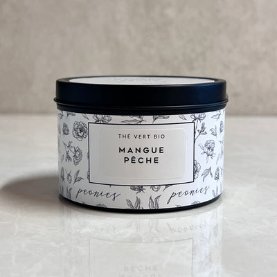 Thé Vert Mangue Pêche — Peonies Natural Care