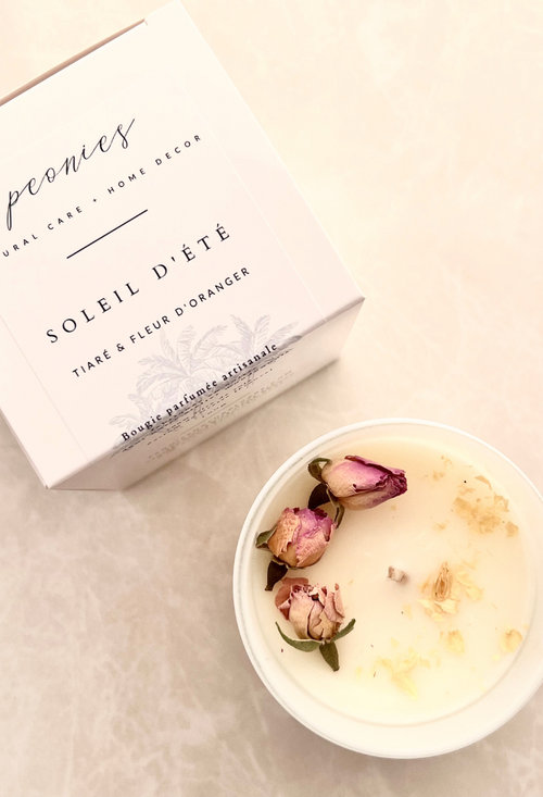 SOLEIL D'ÉTÉ - tiaré & fleur d’oranger