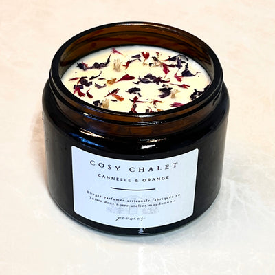 Cosy Chalet - cannelle & orange 400g Brun