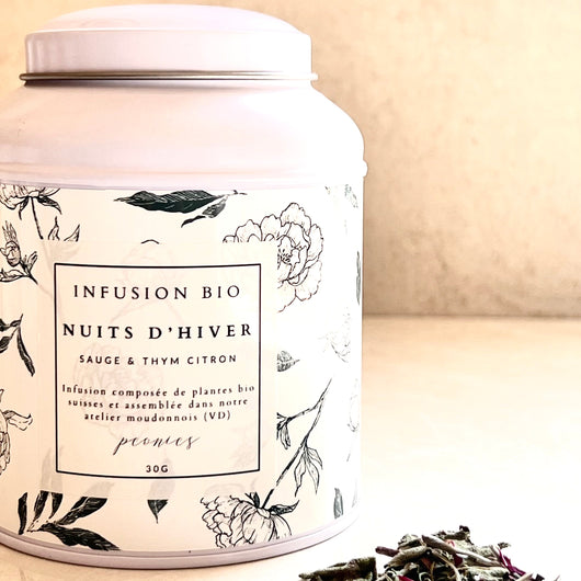 Infusion Nuits d'Hiver 30g — Peonies Natural Care