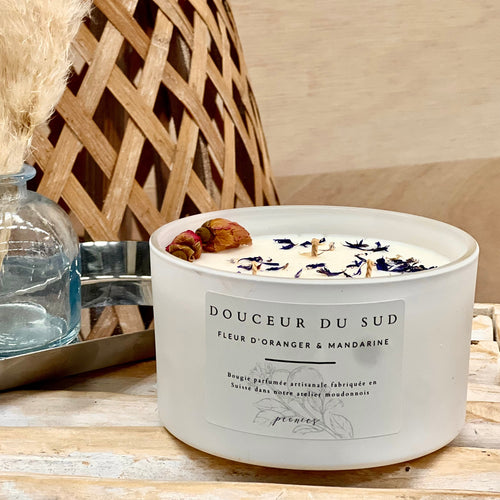 Douceur du Sud - Fleur d'Oranger & Mandarine 400g Blanc