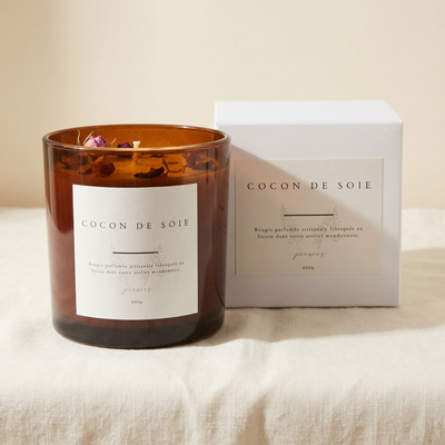Cocon de Soie - Rose & Bois de Cèdre Blanc 650g — Peonies Natural Care