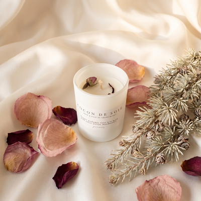 Cocon de Soie - Rose & Bois de Cèdre Blanc — Peonies Natural Care