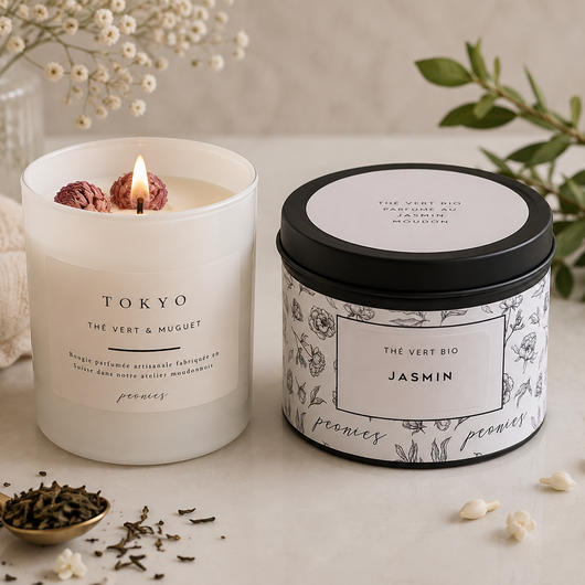SET RITUEL - tokyo et thé bio jasmin